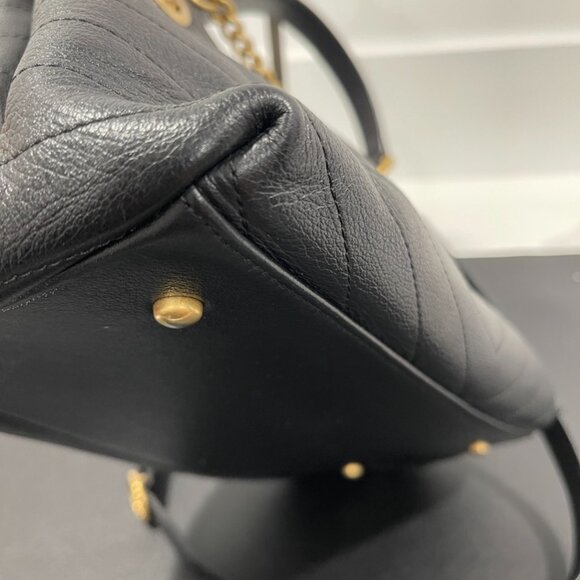 Chanel Chevron Calfskin Python Chic Small Shopping Tote 2-Way Bag (JB1075) - Picture 5 of 16